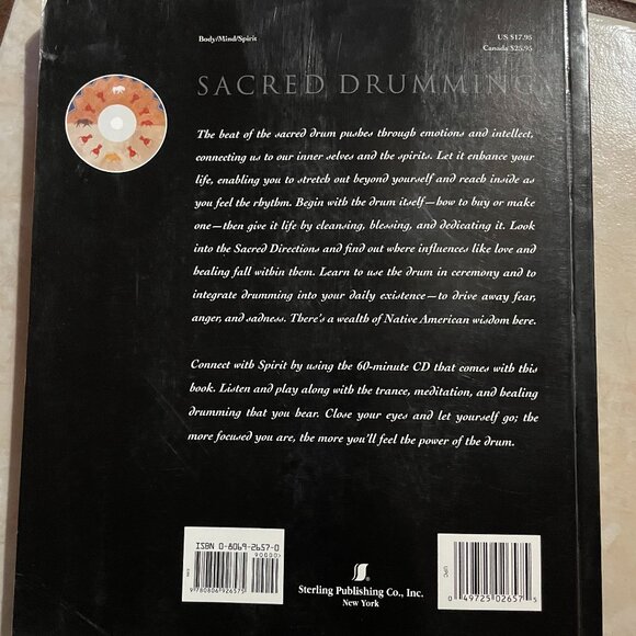 Sacred Drumming by Steven Ash and Ash Renete "WITH CD" NWT - Book - Picture 2 of 8